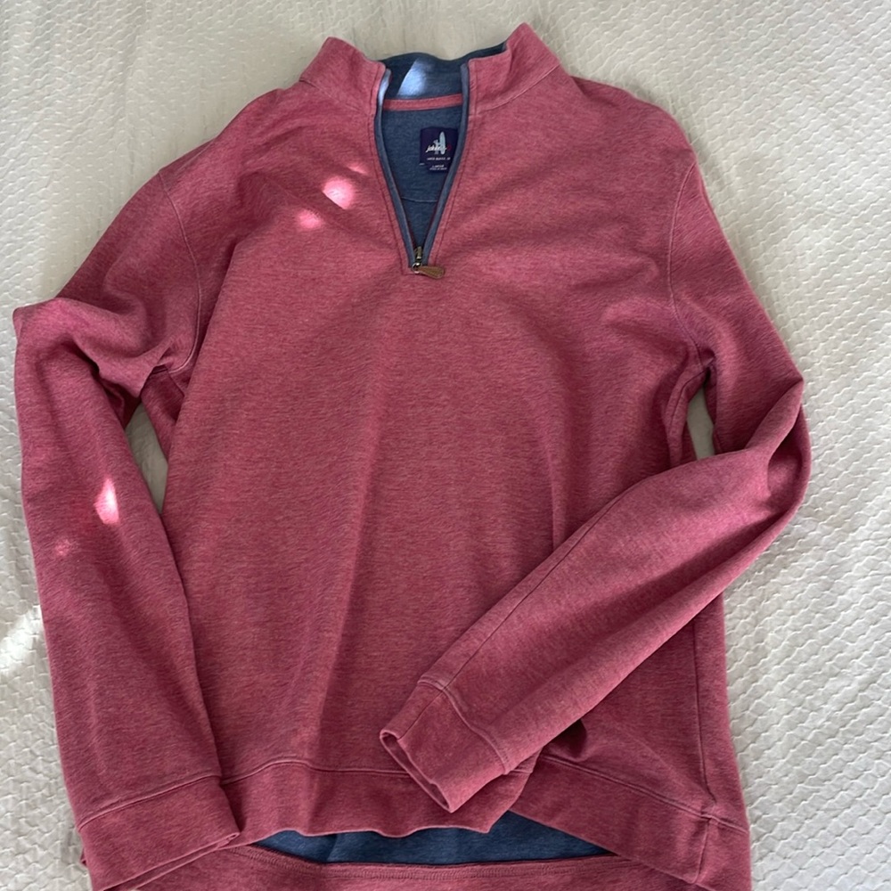 Johnnie-O men’s zippered sweatshirt